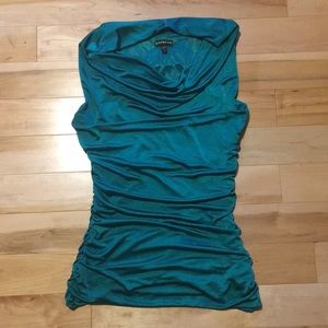 Express drapeneck top.